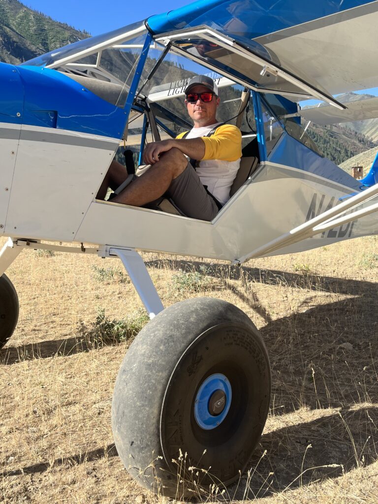 We had a great time flying with Arron who came down from Manitoba for three days of training. Arron flies a sweet tailwheel airplane from his own grass airstrip, Low Eddie's Airpark, back home.